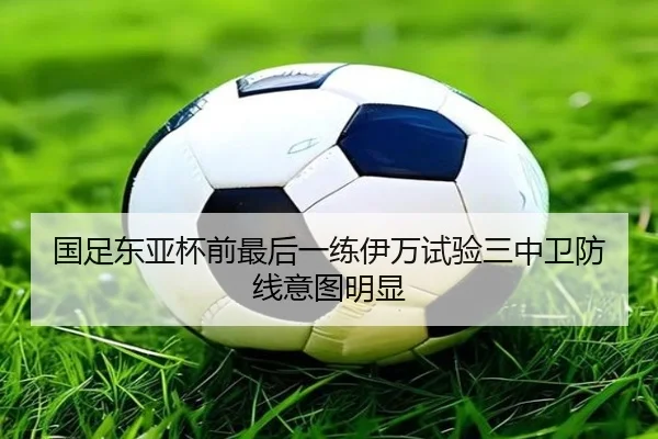 国足东亚杯前最后一练伊万试验三中卫防线意图明显 - hth.conapp