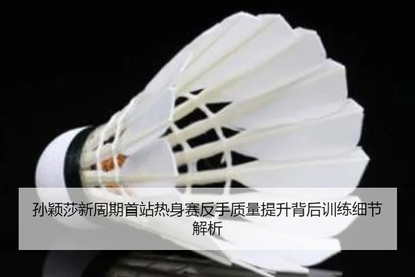 孙颖莎新周期首站热身赛反手质量提升背后训练细节解析（hth.conapp）